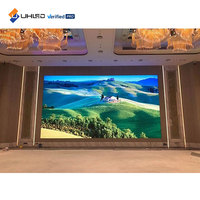 Écran LED intérieur UHLED, panneau vidéo micro LED, mur vidéo P1.25mm P1.56mm, écran LED COB intérieur pour centre de contrôle intérieur