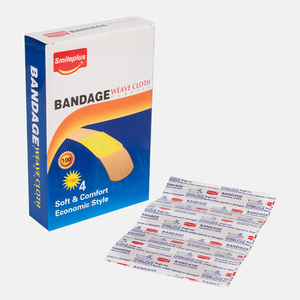 Pansements adhésifs en tissu personnalisés OEM pour une cicatrisation rapide des plaies / Pansements ronds de tailles variées / Pansements en plastique imperméables - Product Image 6