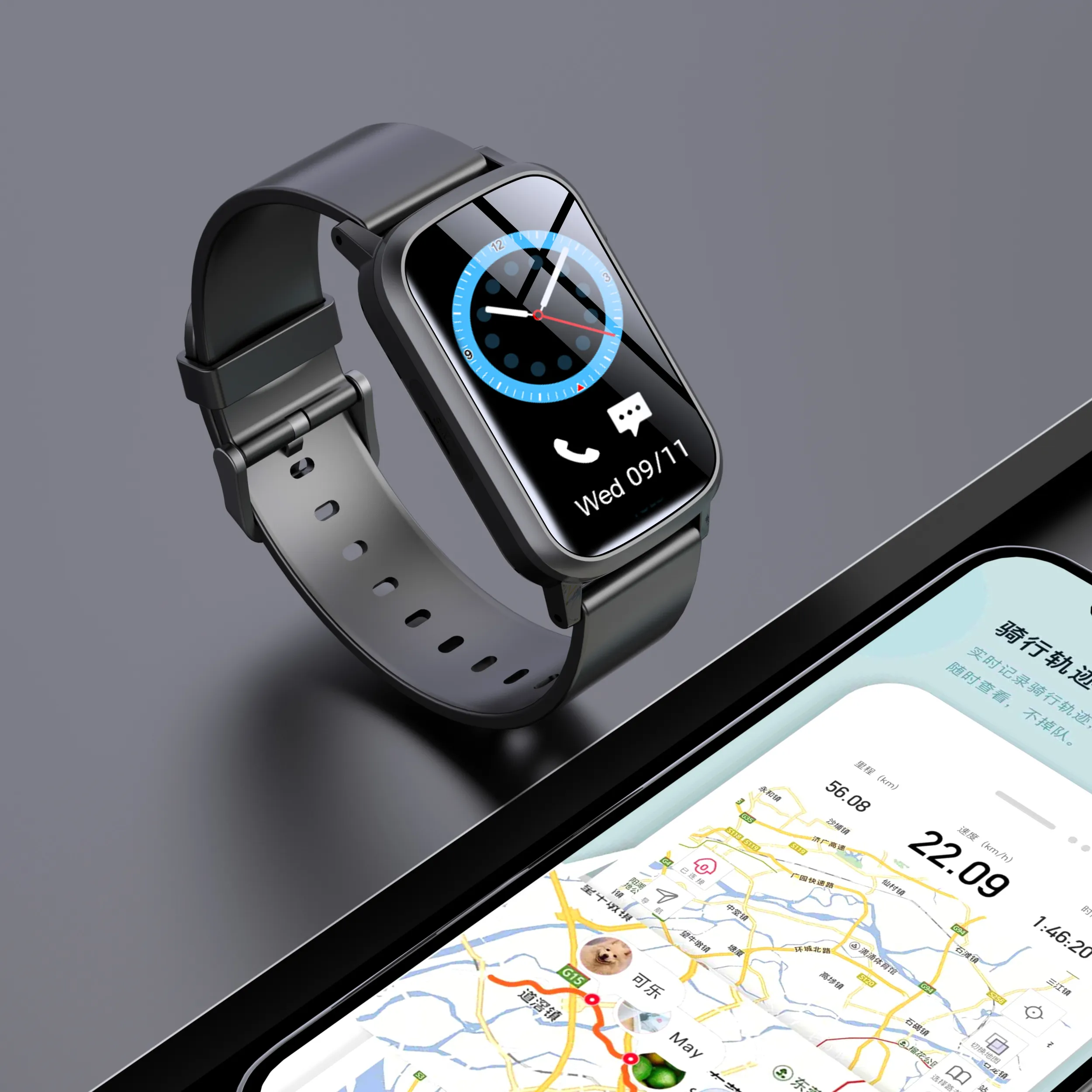 Sim 카드 Gps 트래커 패션 안드로이드 키즈 학생 스마트 시계 밴드 및 액세서리 4g Smartwatch 로케이터 스마트 시계 2022