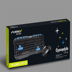 FV-3300S Bedrade Usb Luminors Dunne Gaming Toetsenbord Muis <span class=keywords><strong>Combo</strong></span> 104 Toetsen Op Voorraad Oem Odm - Product Image 6