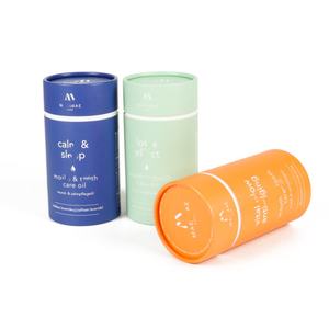 Tubes d'expédition Crown Win, bouchons, tubes en papier de qualité alimentaire, emballage cadeau cosmétique, boîtes cylindriques, cartons, parfum, crème pour le visage - Product Image 3