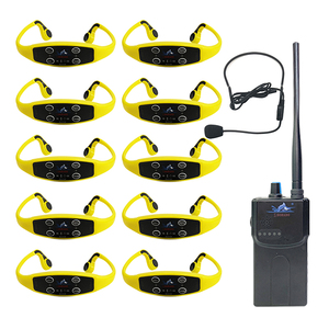 Hệ Thống Huấn Luyện Bơi Lội Tai Nghe Dẫn Truyền Xương 10 H907 1 Máy Phát FM Thiết Bị Giao Tiếp Bơi H900 - Product Image 2