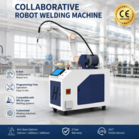 Machine de soudage robotisée industrielle de haute précision, 6 axes, programmable, collaborative, 350A MIG, pour travaux lourds en métal
