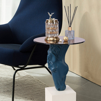 Salon sol debout statue bout de table cadeau décor à la maison pour la maison cheval table plateau décoration pour la maison