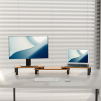 32 pouces LCD ordinateur moniteur organisateur étagère chambre bureau bureau support pour ordinateur portable Riser Table élévatrice