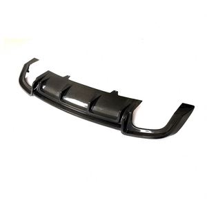 Per Audi <span class=keywords><strong>A5</strong></span> Sline S5 2-Door 4-Door <span class=keywords><strong>2017</strong></span> - 2019 paraurti posteriore Lip diffusore auto Spoiler splitter in fibra di carbonio - Product Image 4