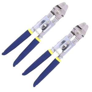 Pince à sertir multifonctionnelle pour câbles en acier avec surface de mâchoire lisse et manchons ovales - Product Image 1