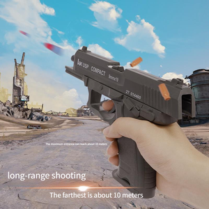 Pistola Giocattolo Realistica in ABS Grigio con Espulsione Manuale del Bossolo, Vendita all'Ingrosso dal Produttore a Prezzo Economico - Product Image 2