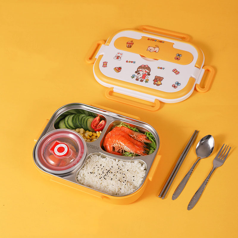 Petit 4 compartiments + Bol à soupe + Vaisselle
