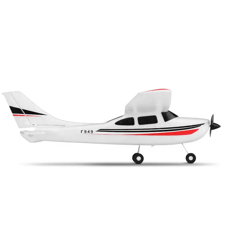 HOSHI Wltoys F949 2.4GHz 3CH Cessna-182 Wltoys EEP Avion radiocommandé Avion volant Jouets pour enfants Cadeaux