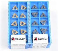 Plaquettes de taraudage indexables TAIRAY 11/16ER/NR28/19/14 BSPT, plaquettes en carbure, outils de coupe CNC pour centre d'usinage, plaquettes de tournage