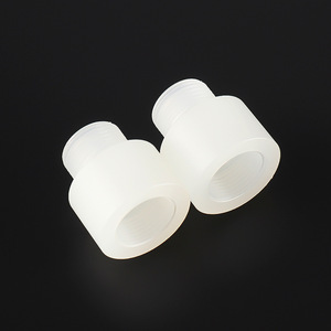 <b>PC</b> Plastic Nut Posts Hexagonal White High Impact Resistance Rust Prevention Injection Molding Grade - Product Image 1