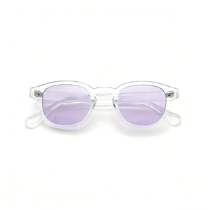 Transparent Petit Rond PC Lunettes De Soleil Teinte Couleur UV400 <span class=keywords><strong>Lentille</strong></span> Hommes <span class=keywords><strong>Marque</strong></span> Conception pour Femmes Hommes Conduite Nuances - Product Image 1