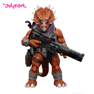 JOYTOY TMNT - Triceraton <span class=keywords><strong>Soldat</strong></span> d'infanterie, figurine articulée <span class=keywords><strong>à</strong></span> l'échelle 1/18, modèle de collection, figurine miniature, statue de personnage - Product Image 1