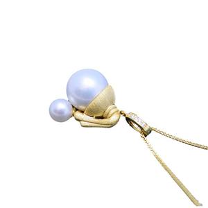 Collar de Perlas de Zhuji Danshui de 6-7 mm, con Hebilla de Plata S925, Cadena para Clavícula, Colgantes de Perlas Premium, Venta al por Mayor - Product Image 5