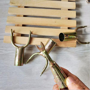 Accesorios de metal para colgar ropa, horquillas para secar ropa, cabezas de horquillas para secar ropa, disponibles por un o dos yuanes. - Product Image 5