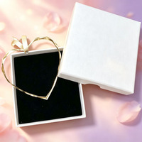 Pendentif en verre cœur et rond de 3 pouces, cadeau de fiançailles avec boîte, ornement de mariage en cristal vierge pour gravure laser