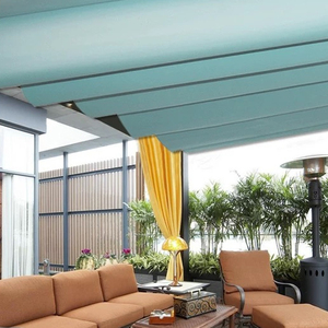 Prezzo di fabbrica Smart motorizzato lucernario tapparelle impermeabile tessuto elettrico retrattile <span class=keywords><strong>tende</strong></span> parasole e blocco UV - Product Image 4