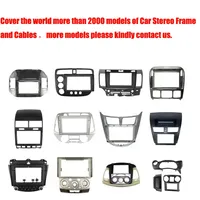 Estéreo de navegación GPS para coche para Citroen c-quatre 2004-2011 Radio Fascias Panel marco ajuste 2 Din 9 pulgadas en la pantalla del tablero ESTÉREO