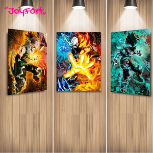Nuovissimo Design Anime <span class=keywords><strong>My</strong></span> Academia <span class=keywords><strong>Poster</strong></span> Lenticolari 3D con 3 Personaggi che Cambiano Immagine, <span class=keywords><strong>Poster</strong></span> 3D Flip Manga per Decorazione Murale - Product Image 1