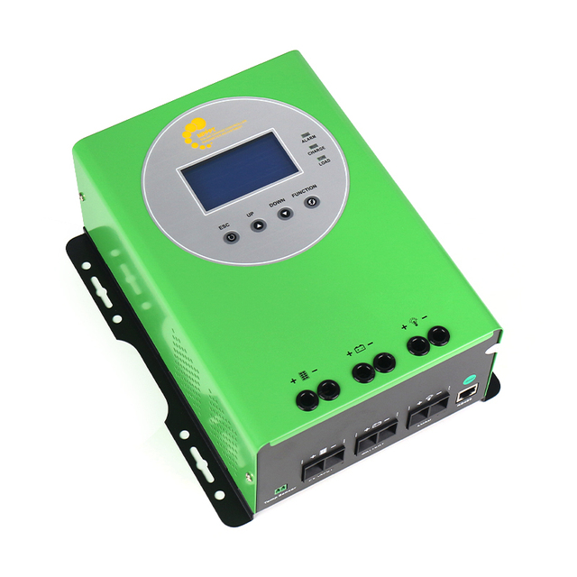 Sunrise MPPT 40A 60A 80A 100A 540W to 5200w Solar System Solar Controller 12V/24V/36V/48V Solar Charger Controller
