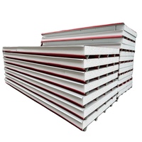 Panneau Sandwich PU EPS d'Isolation en Mousse pour Mur et Toit