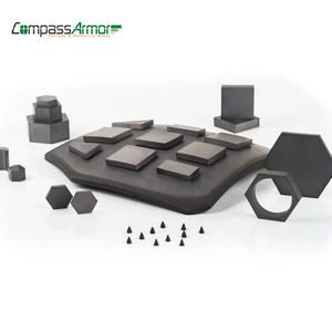 Plaque de protection légère en carbure de bore fritté sans pression - Product Image 2