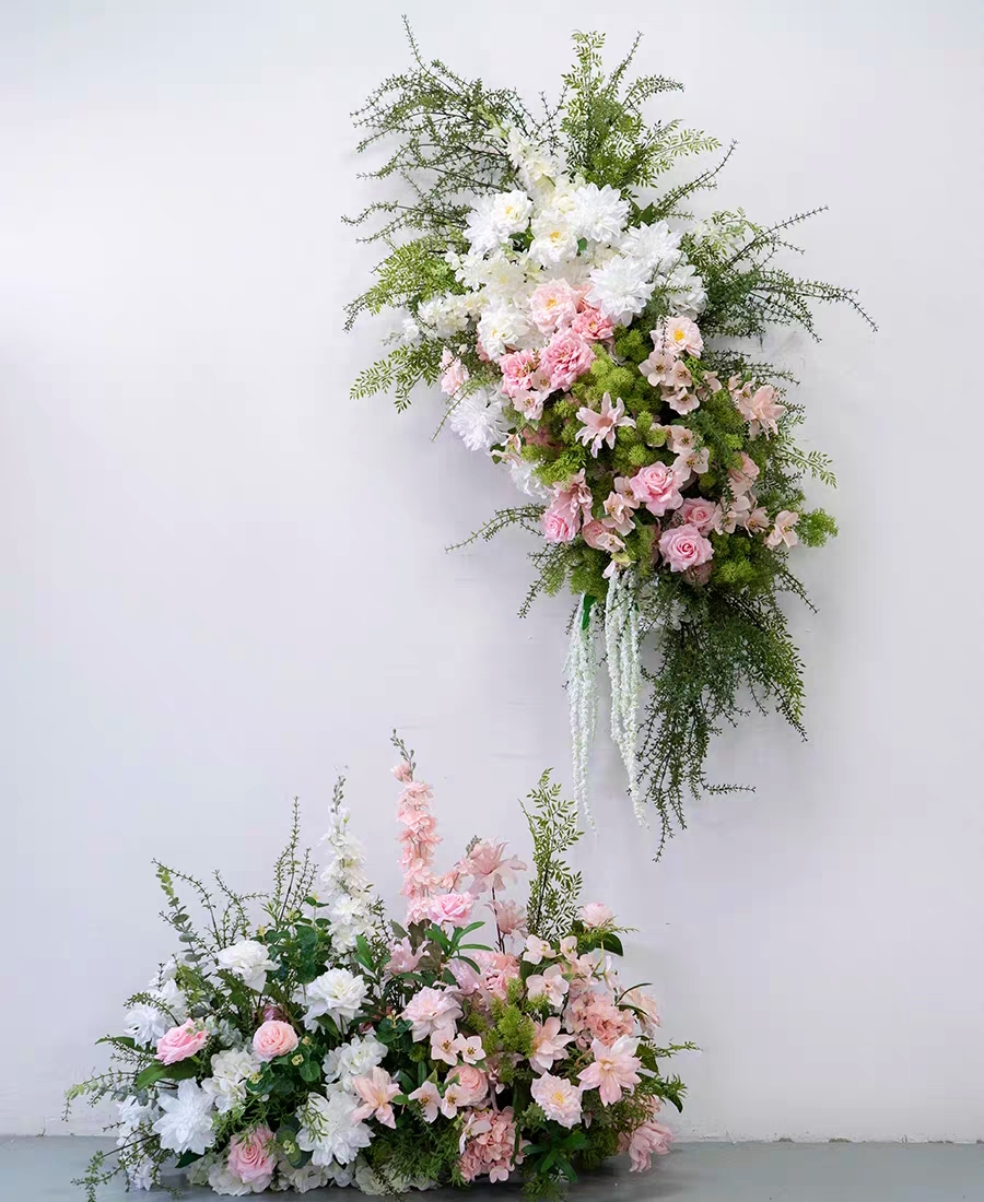 Rose + blanc