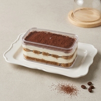 Boîte à gâteau transparente de qualité alimentaire, haute et pliable, pour anniversaire, mariage, fête, pâtisserie, emballage cadeau