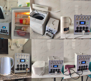 Generatore manuale a manovella per siti di concerti all'aperto che forniscono energia temporanea per piccole apparecchiature Audio e di illuminazione fonte di auto - Product Image 4