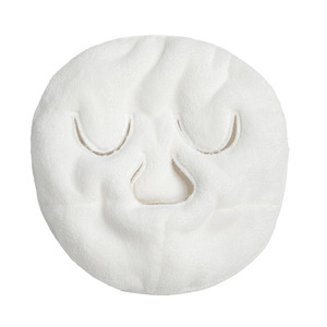 Mascarilla Facial de Compresa Caliente 24x24 cm de Felpa Suave de Coral Hidratante para Uso en Salones de Belleza Modelo A - Product Image 3