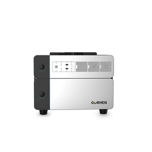 Estación de energía portátil apilable de 2.4KW con múltiples salidas AC y USB para respaldo de energía en el hogar, camping y emergencias. - Product Image 1
