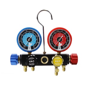 R22 R134a R404a R410a set pengukur manifold pendingin dengan selang pengisi daya dan coupler cepat - Product Image 1