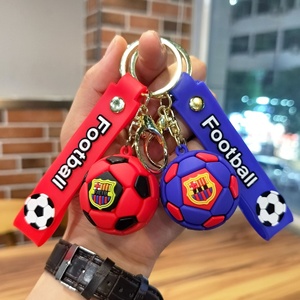 พวงกุญแจรูปฟุตบอล ของที่ระลึกสำหรับแฟนบอล ของขวัญชิ้นเล็ก พวงกุญแจ DIY อุปกรณ์ตกแต่งพวงกุญแจ ของที่ระลึกฟุตบอลโลกกาตาร์ - Product Image 4