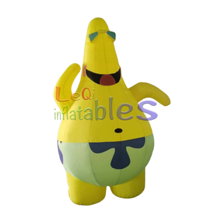 パトリックスターコスチューム漫画黄色ヒトデキャラクターモデル広告装飾用インフレータブル - Product Image 3