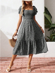 <span class=keywords><strong>Vestido</strong></span> de Verano Elegante para Mujer, <span class=keywords><strong>Ajustado</strong></span>, para Playa, <span class=keywords><strong>Fiesta</strong></span>, Casual, Largo, Personalizado, Tallas Grandes - Product Image 5