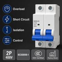 Disjoncteur Wanbo-402 2P NXB-63 16A