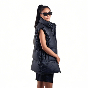 Gabardina para <span class=keywords><strong>mujer</strong></span>, chaqueta impermeable para exteriores para otoño e invierno, ropa informal hecha a medida, venta al por mayor de Source Factory. - Product Image 4