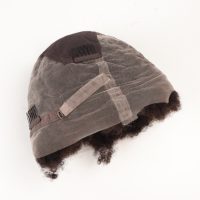 Perruque Orientfashion 100 % Cheveux Humains Afro Crépus Entièrement en Dentelle, Perruques Afro Américaines pour Femmes en Cheveux 100 % Naturels