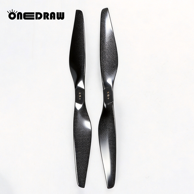 15 Inch 1555 Carbon Fiber Straight Propeller for TMOTOR Multirotor Drone Low Noise High Thrust Lightweight Balanced Durable Long