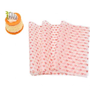 Papel de Hornear Personalizado con Revestimiento de PE Antigrasa para Envolver Hamburguesas y Empacar Alimentos/Pasteles en Restaurantes - Product Image 5