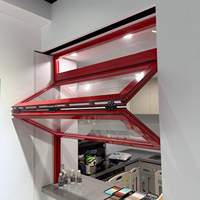 Portes et fenêtres pliantes tendance au design distinctif, gain de place, idéales pour les cafés et les salons de thé.