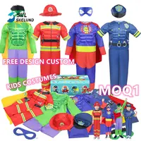 Kostum Halloween Anak Sekolah Anak, Seragam Pilot Cheer, Karakter Pahlawan Super, Kostum Pesta untuk Anak-anak