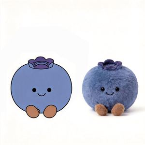 Nouvelle Peluche Myrtille Promotionnelle Douce et Moelleuse – Vente en Gros - Product Image 1