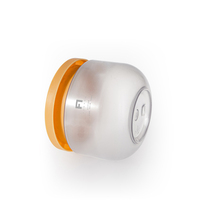 Bocaux en plastique de 8 oz avec couvercles, contenants en plastique de 250 g et 300 g pour crème cosmétique, bocal en plastique transparent givré, flacons de soin de la peau de luxe