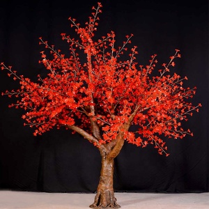 Ngoài Trời Không Thấm Nước Vườn Kỳ Nghỉ Trang Trí Motif <span class=keywords><strong>LED</strong></span> Fairi Chuỗi 9ft Nhân Tạo Giáng Sinh Cherry Blossom Tree Đảng Chiếu Sáng - Product Image 5