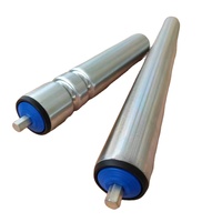 Rouleau convoyeur en acier O Groove
