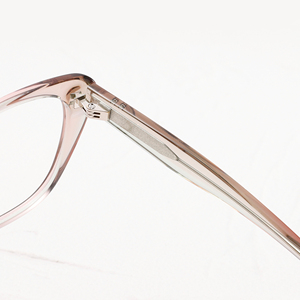 Gafas de vista Cat Eye con montura completa, color rosa sólido, anti-UV, para mujeres adultas, monturas de corrección de visión - Product Image 2