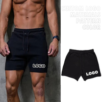 Pantalones cortos de malla de gimnasio de sublimación de algodón y poliéster personalizados para hombres, pantalones cortos de baloncesto para correr de entrenamiento de 5 pulgadas hasta la rodilla informales