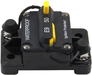 E9 Водонепроницаемый Автоматический выключатель с защитой зажигания с ручным сбросом